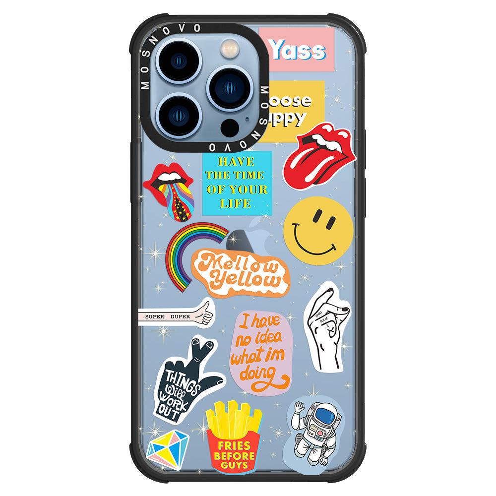 Pop Culture Phone Case - iPhone 13 Pro Case - MOSNOVO