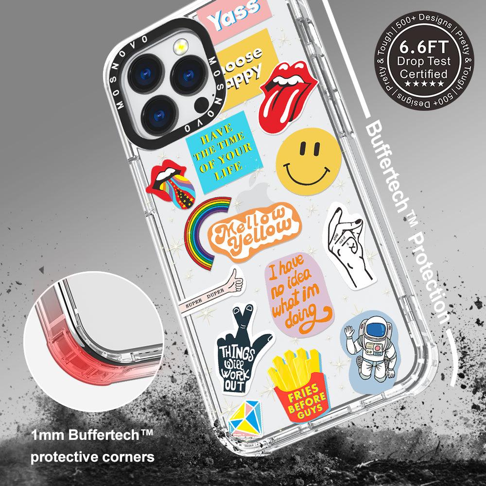 Pop Culture Phone Case - iPhone 13 Pro Case - MOSNOVO