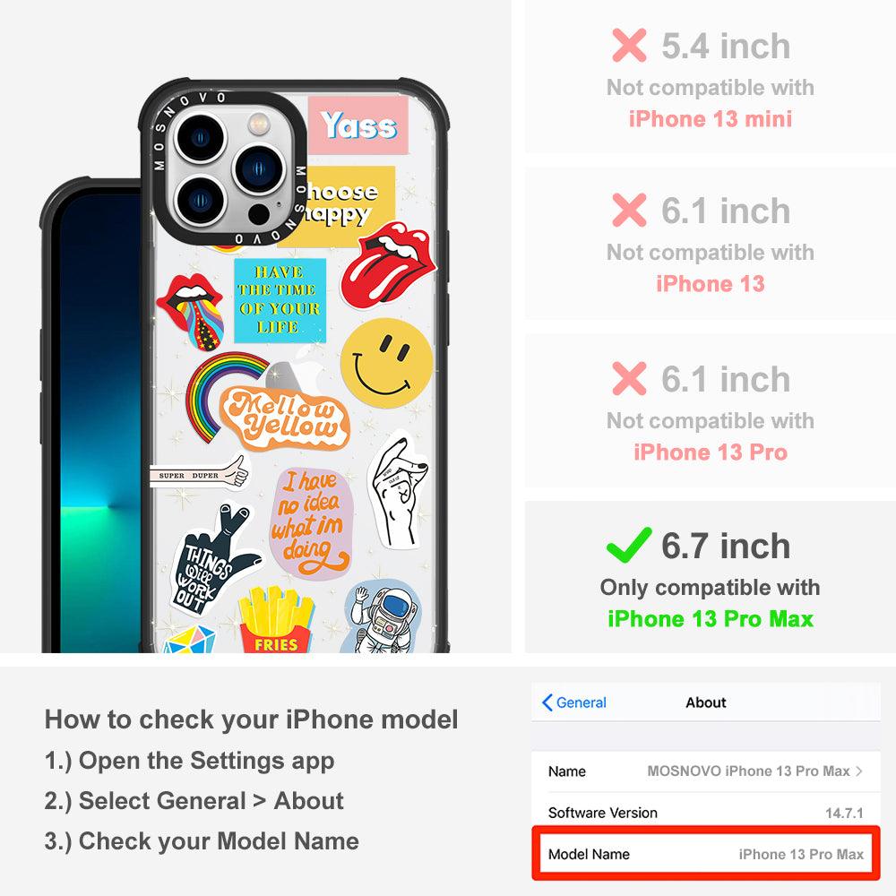 Pop Culture Phone Case - iPhone 13 Pro Max Case - MOSNOVO