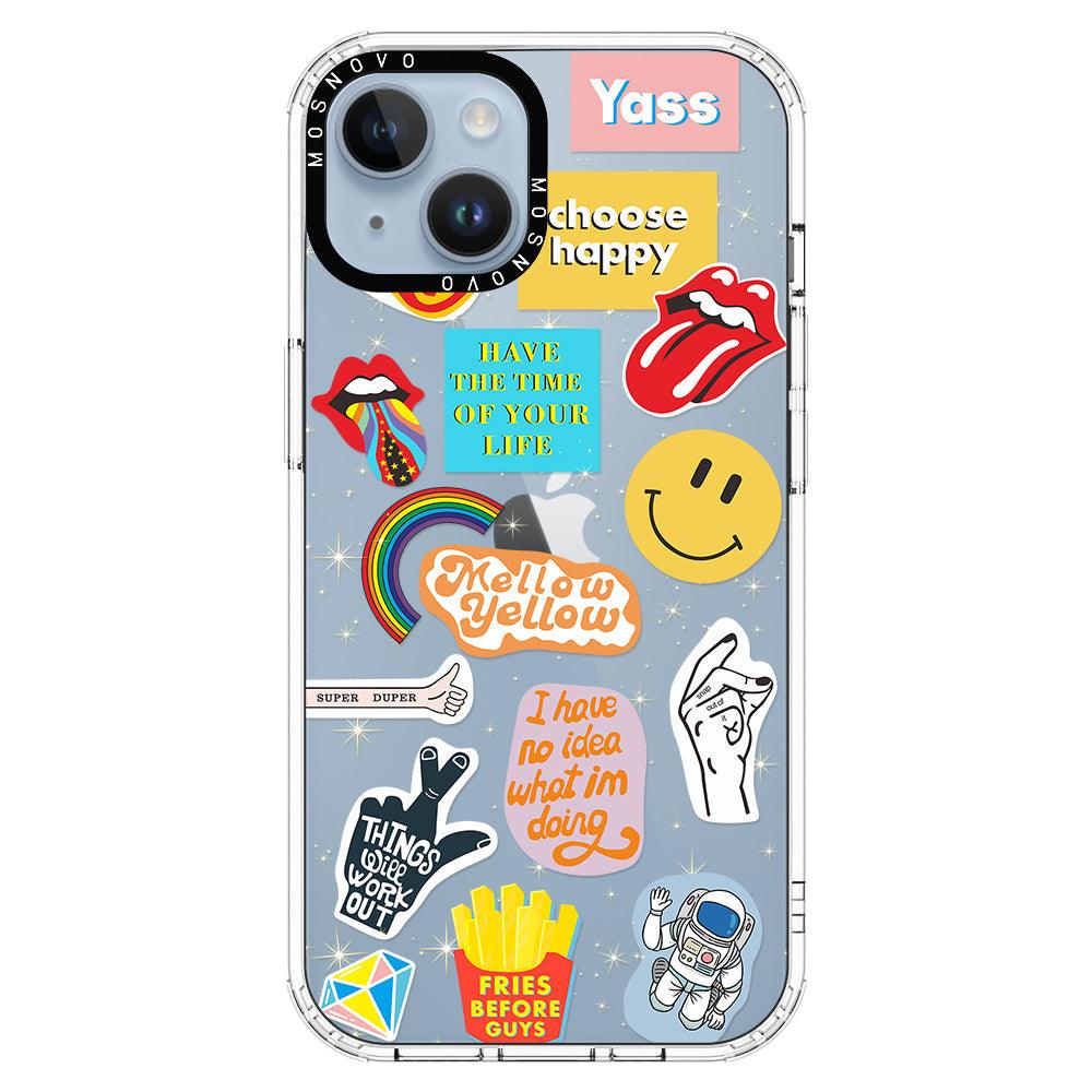 Pop Culture Phone Case - iPhone 14 Plus Case - MOSNOVO
