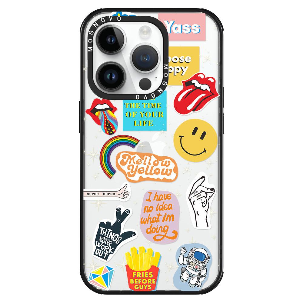 Pop Culture Phone Case - iPhone 14 Pro Case - MOSNOVO