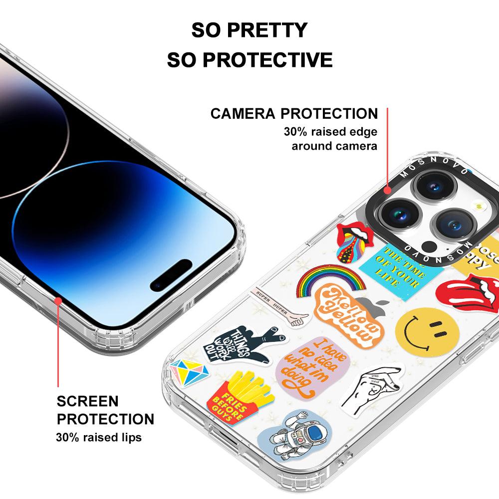 Pop Culture Phone Case - iPhone 14 Pro Case - MOSNOVO