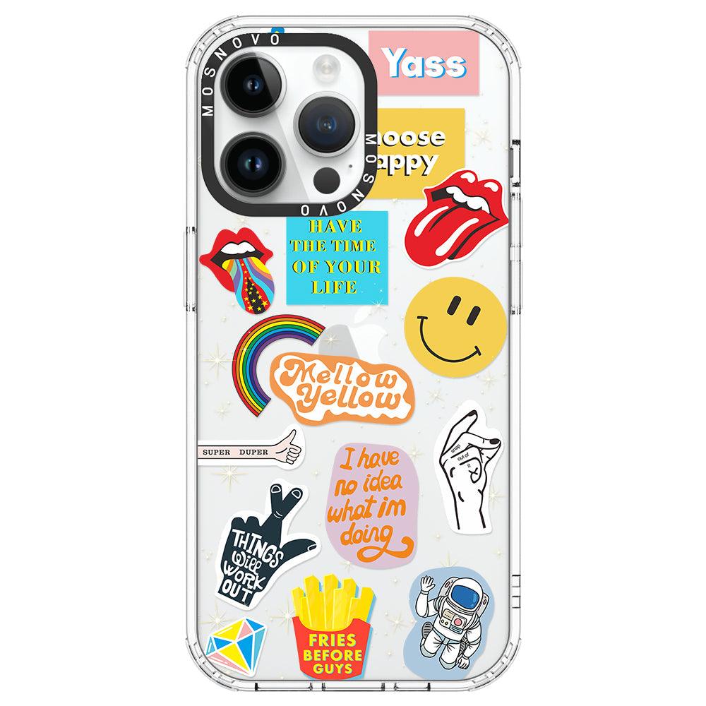 Pop Culture Phone Case - iPhone 14 Pro Max Case - MOSNOVO