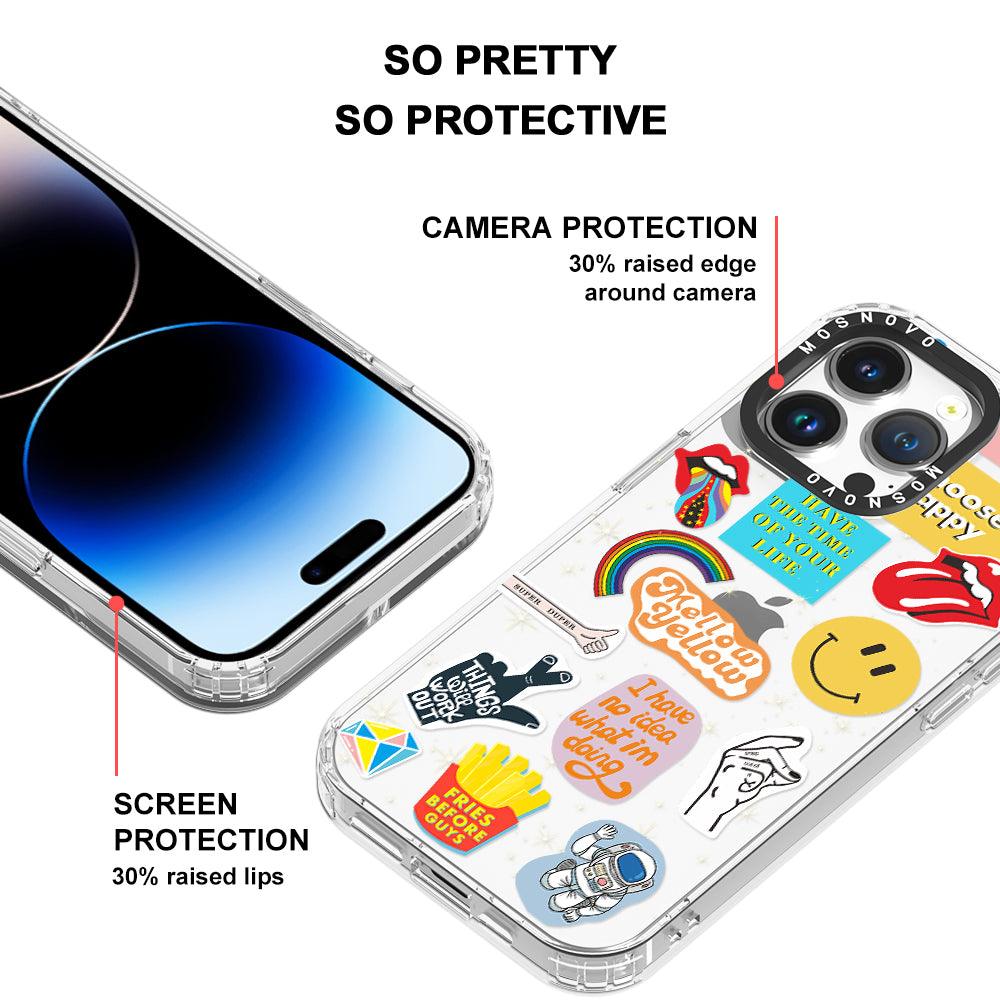 Pop Culture Phone Case - iPhone 14 Pro Max Case - MOSNOVO
