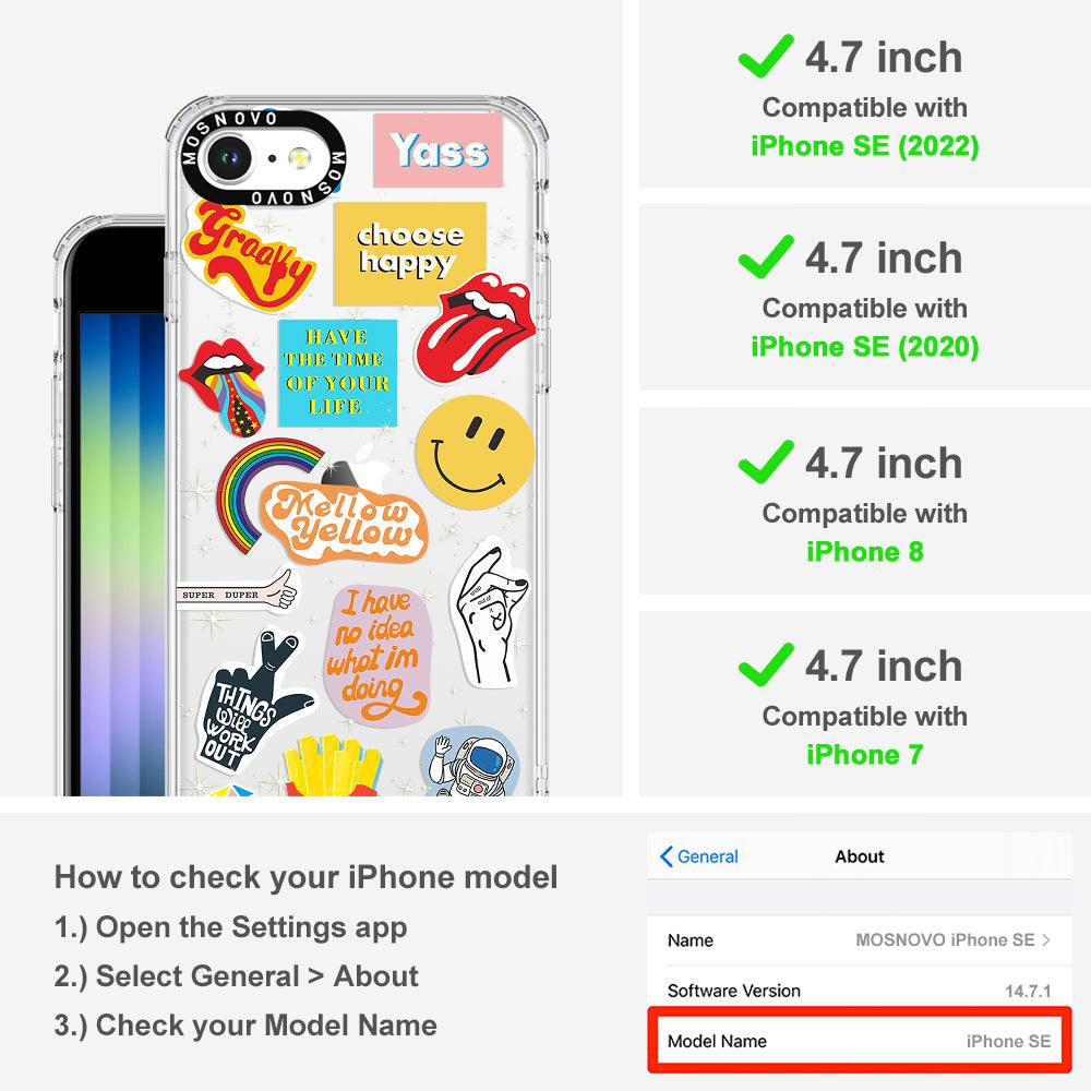 Pop Culture Phone Case - iPhone 8 Case - MOSNOVO