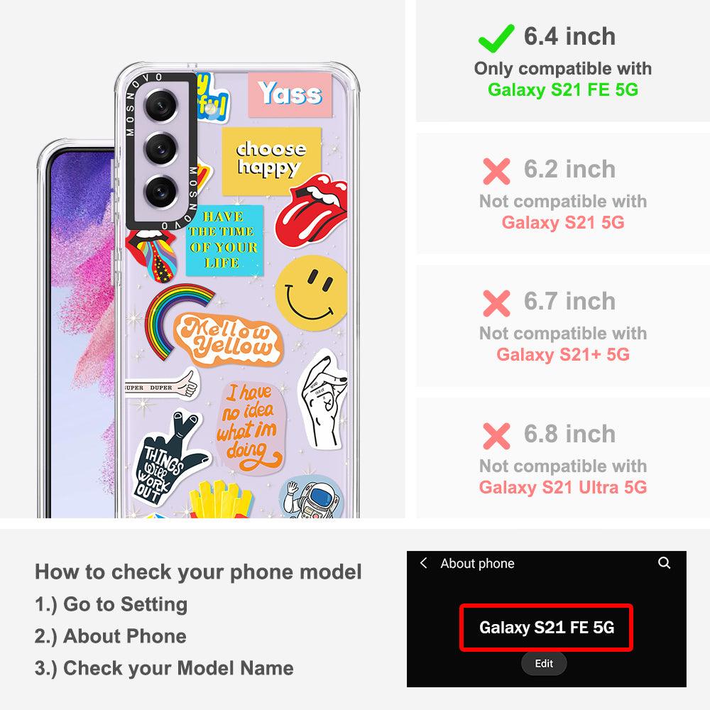Pop Culture Phone Case - Samsung Galaxy S21 FE Case - MOSNOVO