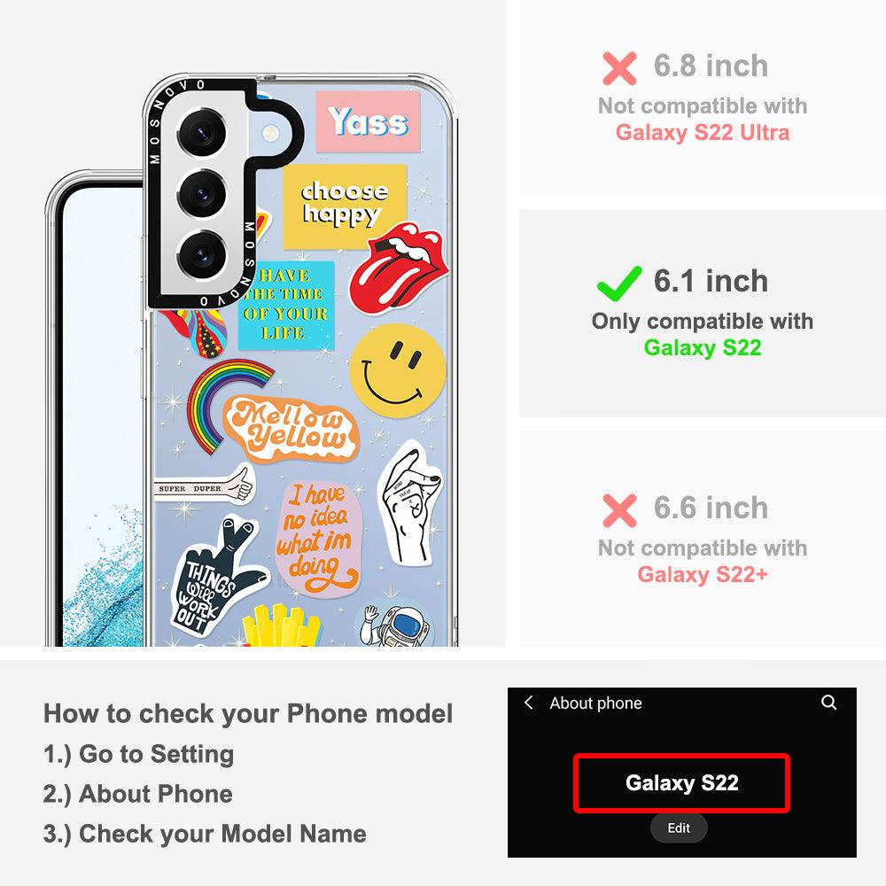 Pop Culture Phone Case - Samsung Galaxy S22 Case - MOSNOVO
