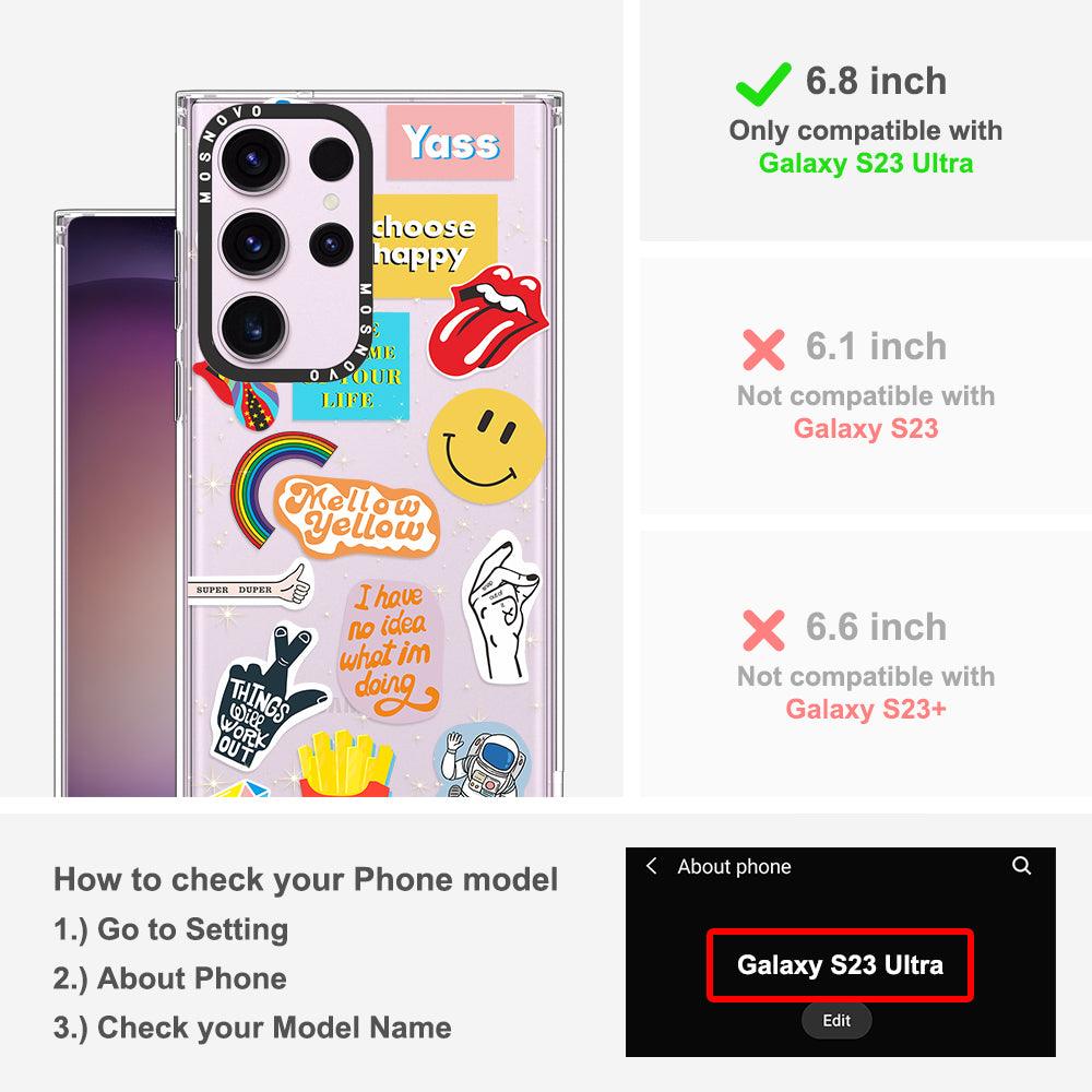 Pop Culture Phone Case - Samsung Galaxy S23 Ultra Case - MOSNOVO