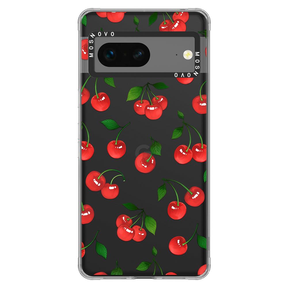 Poppy Cherry Phone Case - Google Pixel 7 Case - MOSNOVO