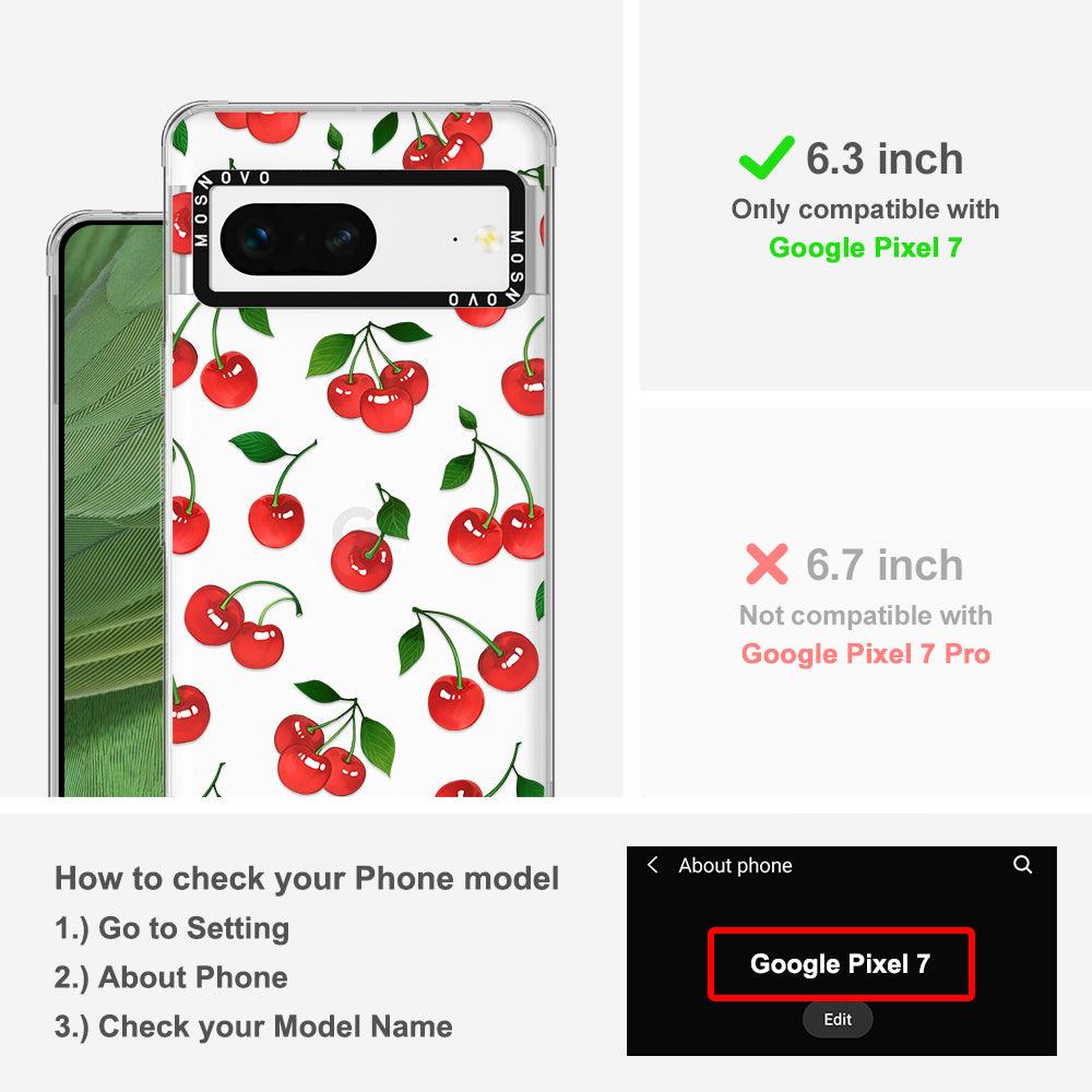 Poppy Cherry Phone Case - Google Pixel 7 Case - MOSNOVO