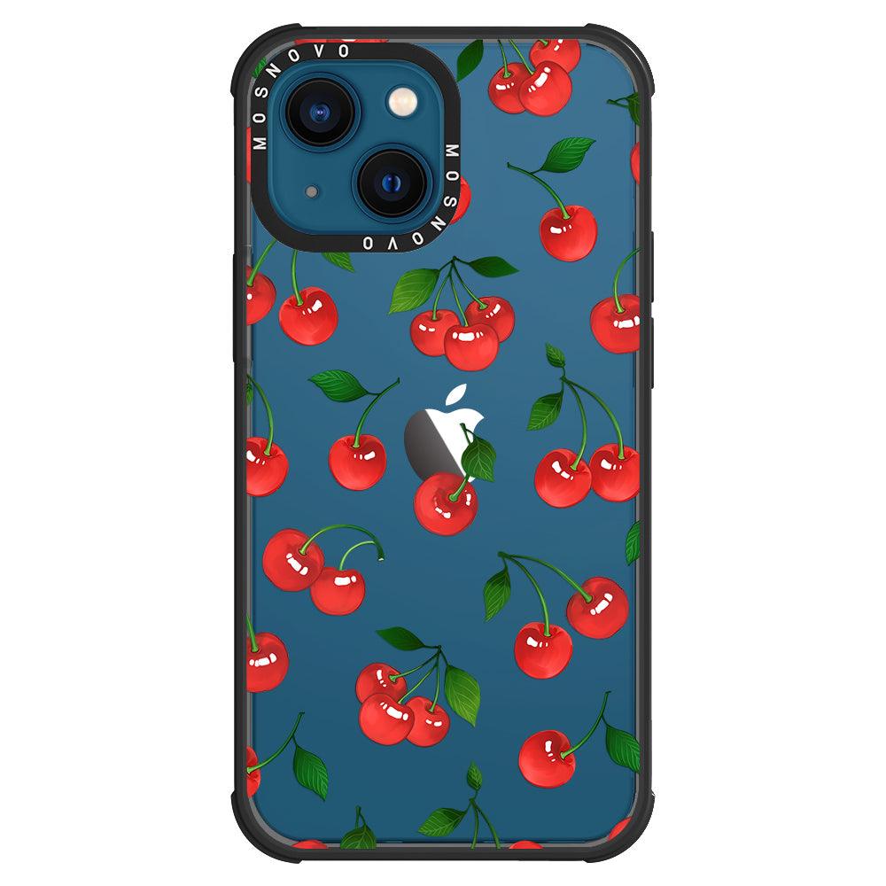 Poppy Cherry Phone Case - iPhone 13 Case - MOSNOVO