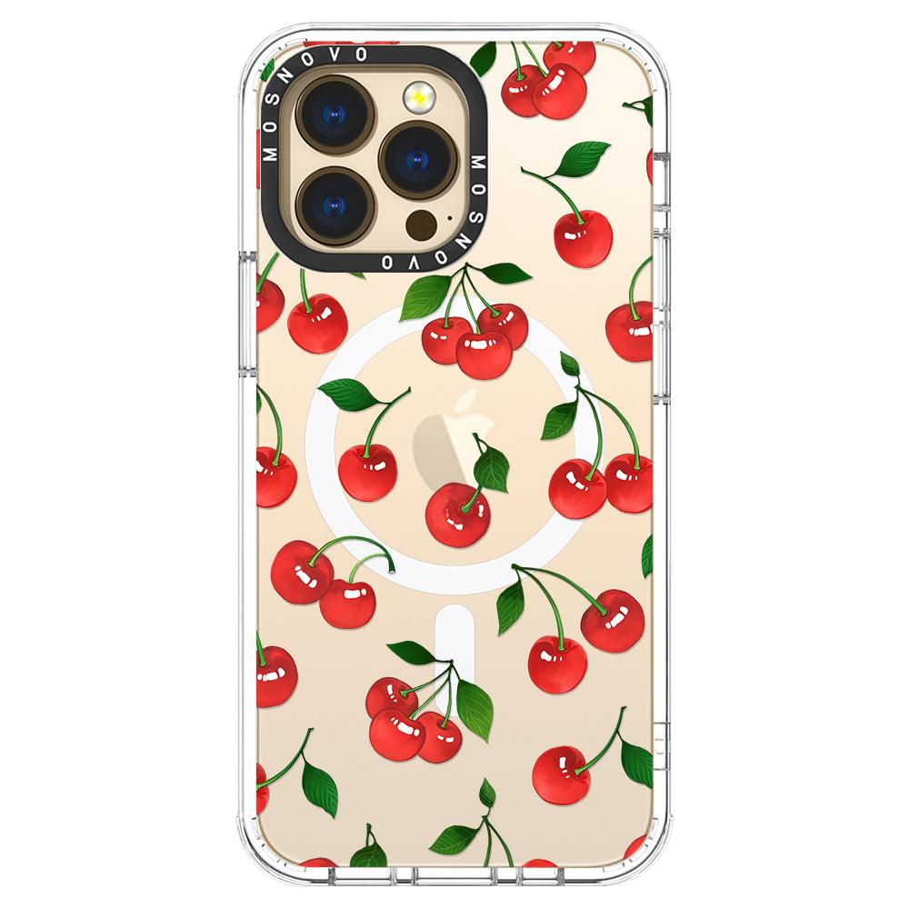 Poppy Cherry Phone Case - iPhone 13 Pro Case - MOSNOVO