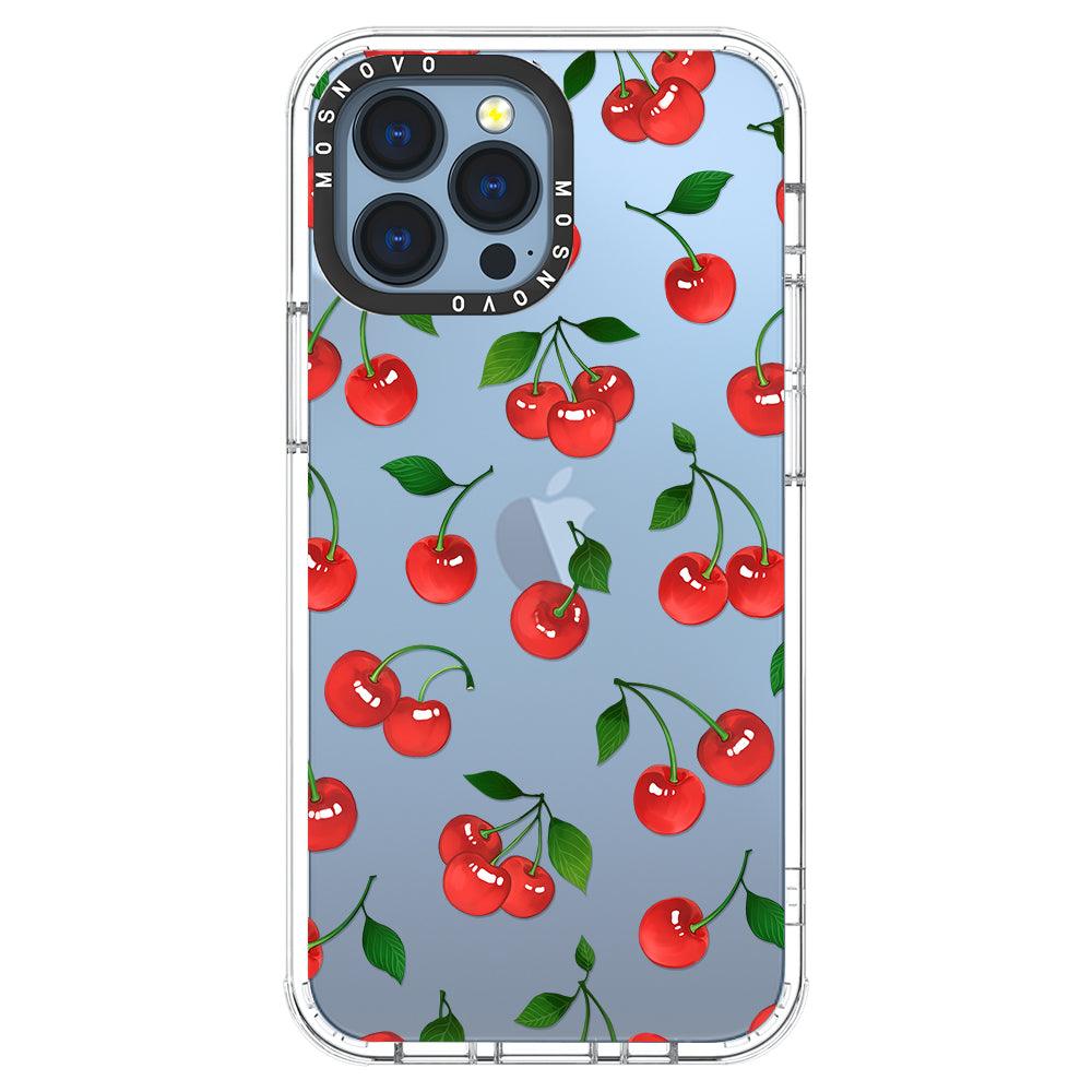 Poppy Cherry Phone Case - iPhone 13 Pro Max Case - MOSNOVO