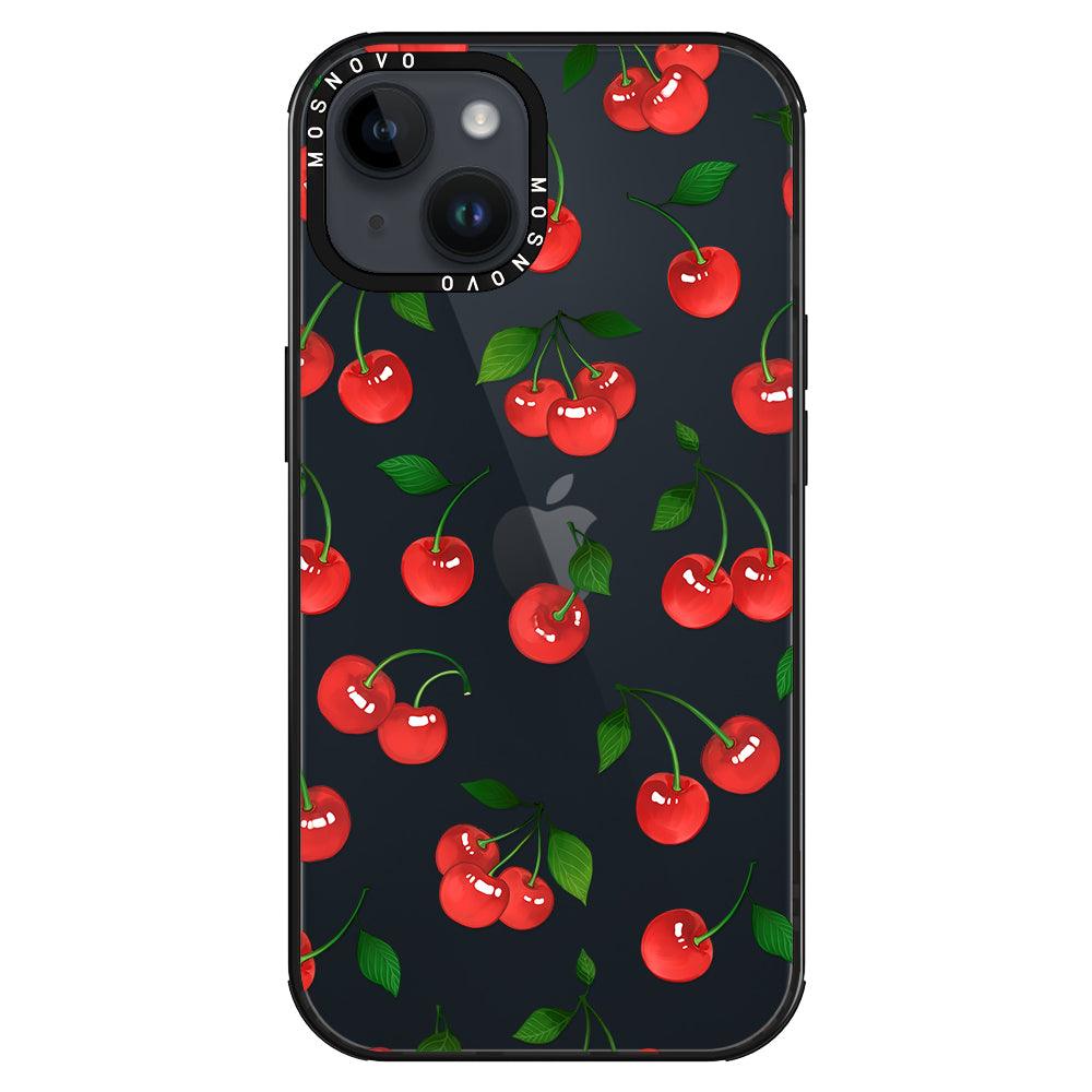 Poppy Cherry Phone Case - iPhone 14 Case - MOSNOVO