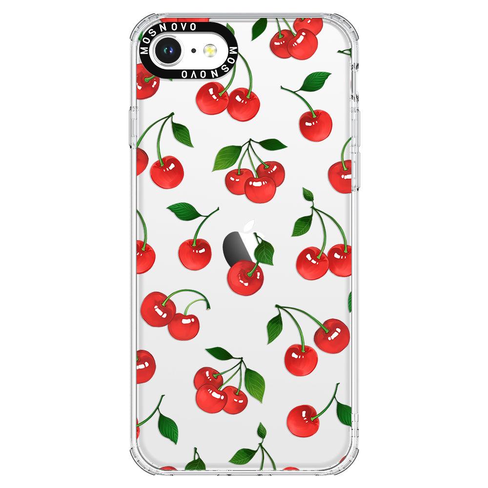 Poppy Cherry Phone Case - iPhone SE 2020 Case - MOSNOVO