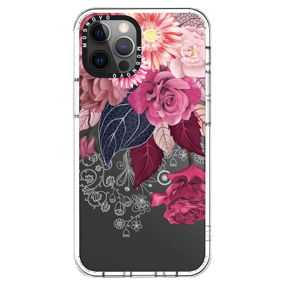 Pretty in Pink Phone Case - iPhone 12 Pro Case - MOSNOVO
