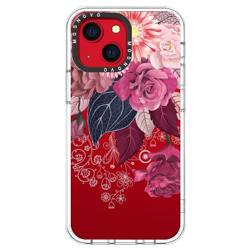 Pretty in Pink Phone Case - iPhone 13 Mini Case - MOSNOVO