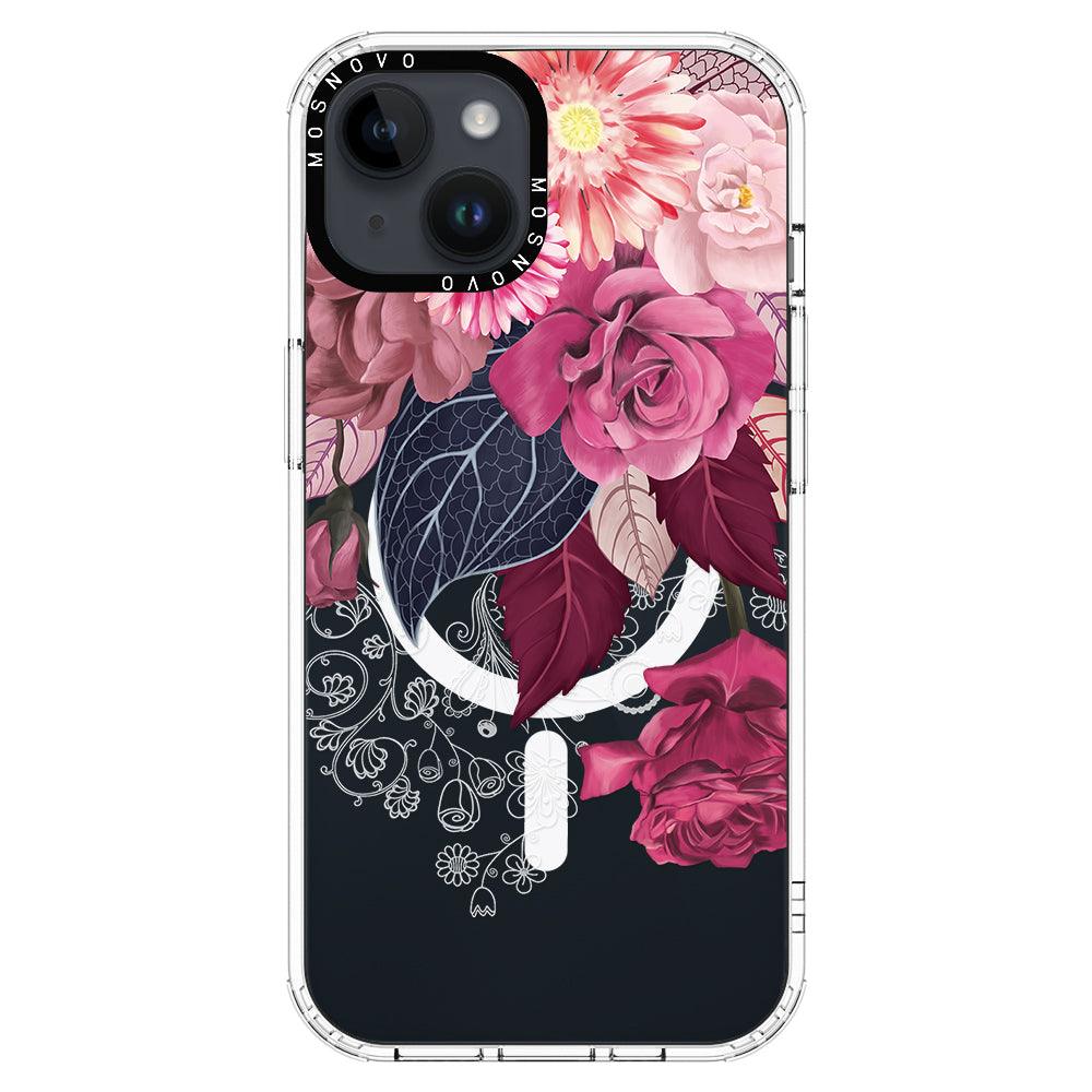 Pretty in Pink Phone Case - iPhone 14 Plus Case - MOSNOVO