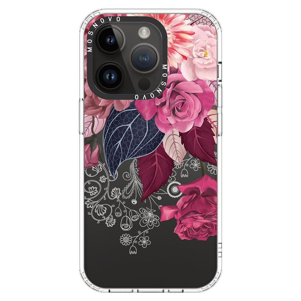 Pretty in Pink Phone Case - iPhone 14 Pro Case - MOSNOVO
