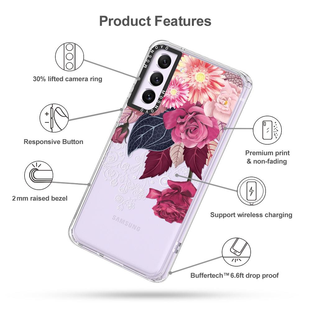 Pretty in Pink Phone Case - Samsung Galaxy S21 FE Case - MOSNOVO