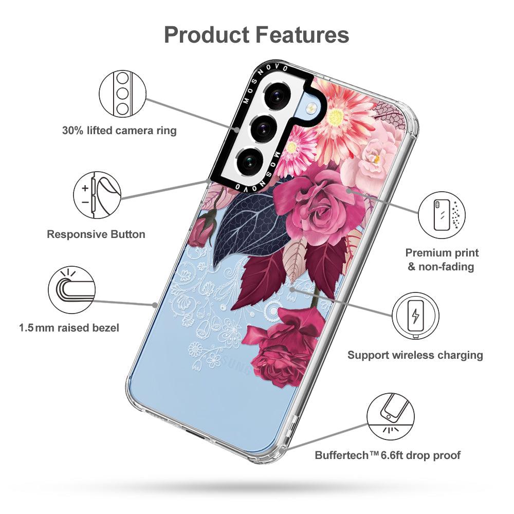 Pretty in Pink Phone Case - Samsung Galaxy S22 Case - MOSNOVO