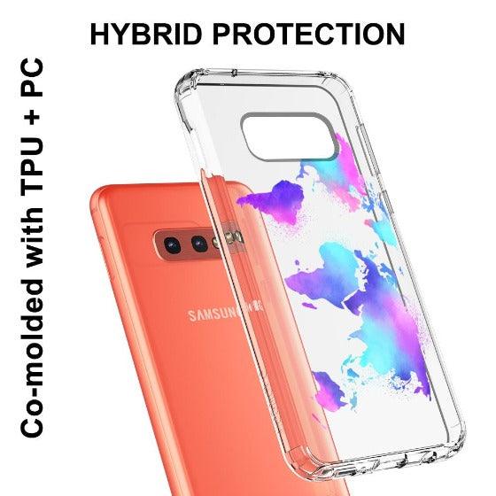 Colorful Map Phone Case - Samsung Galaxy S10e Case - MOSNOVO