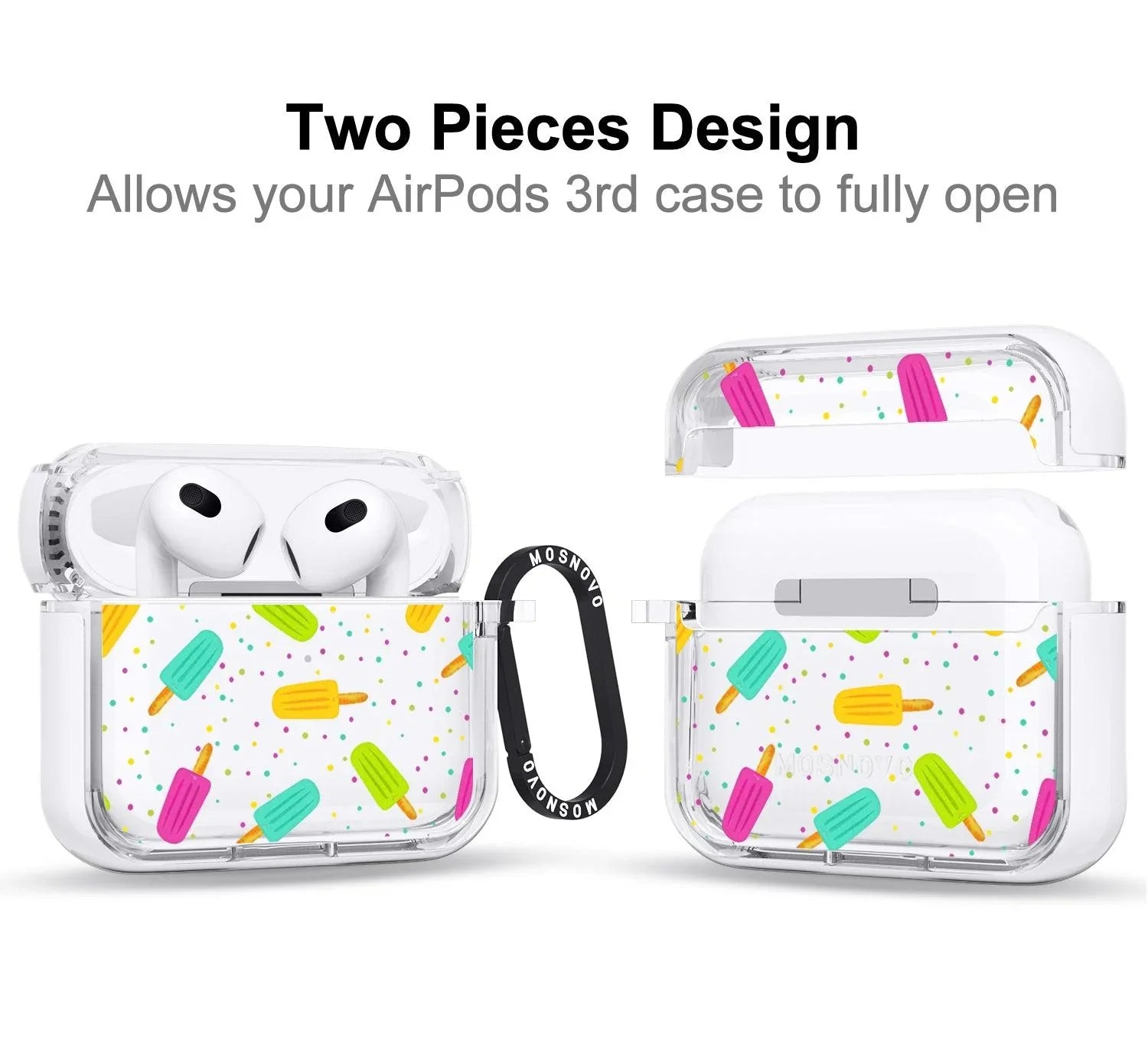 Rainbow Ice Pop AirPods 3 Case (3rd Generation) – MOSNOVO