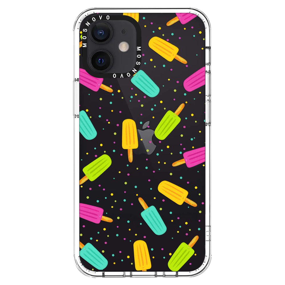 Rainbow Ice Pop Phone Case - iPhone 12 Mini Case - MOSNOVO