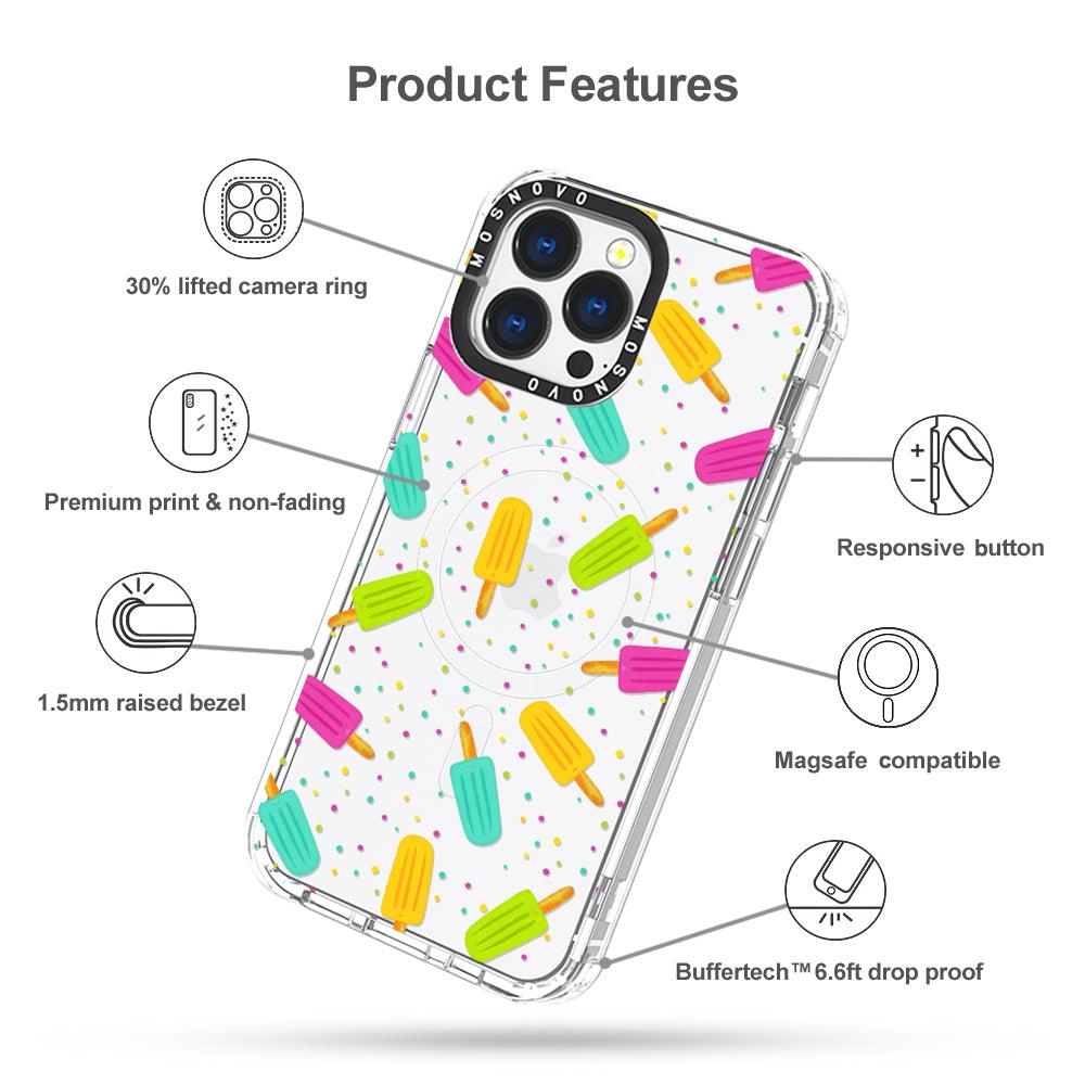Rainbow Ice Pop Phone Case - iPhone 13 Pro Case - MOSNOVO