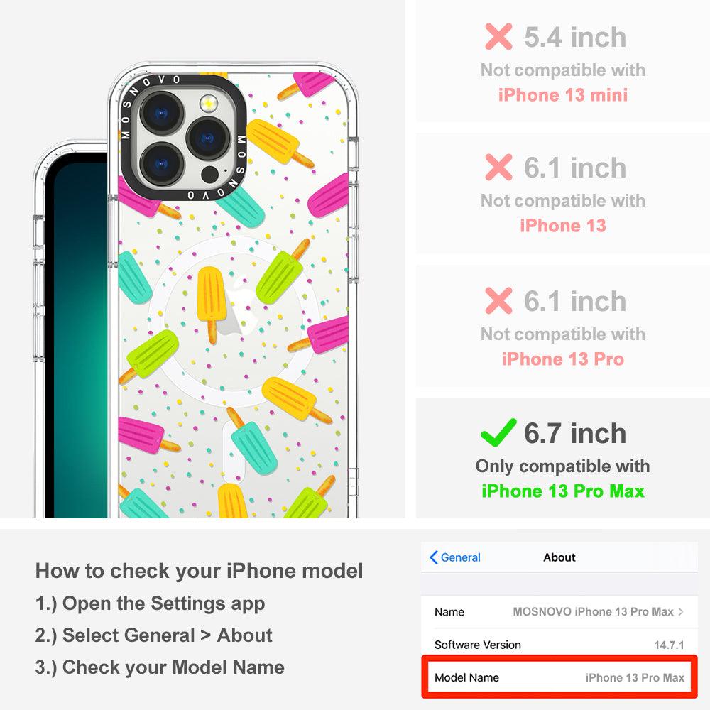 Rainbow Ice Pop Phone Case - iPhone 13 Pro Max Case - MOSNOVO