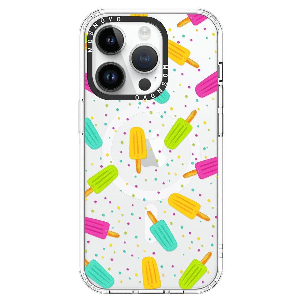 Rainbow Ice Pop Phone Case - iPhone 14 Pro Case - MOSNOVO