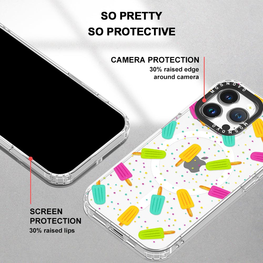 Rainbow Ice Pop Phone Case - iPhone 14 Pro Max Case - MOSNOVO