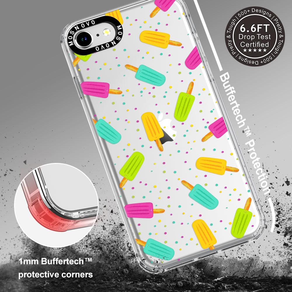 Rainbow Ice Pop Phone Case - iPhone SE 2020 Case - MOSNOVO