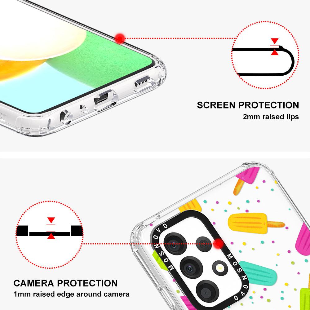 Rainbow Ice Pop Phone Case - Samsung Galaxy A52 & A52s Case - MOSNOVO