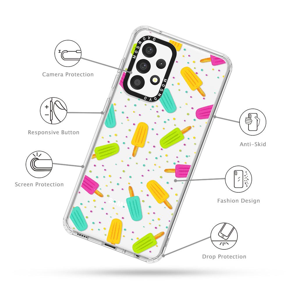 Rainbow Ice Pop Phone Case - Samsung Galaxy A52 & A52s Case - MOSNOVO