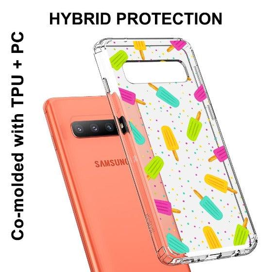 Rainbow Ice Pop Phone Case - Samsung Galaxy S10 Plus Case - MOSNOVO