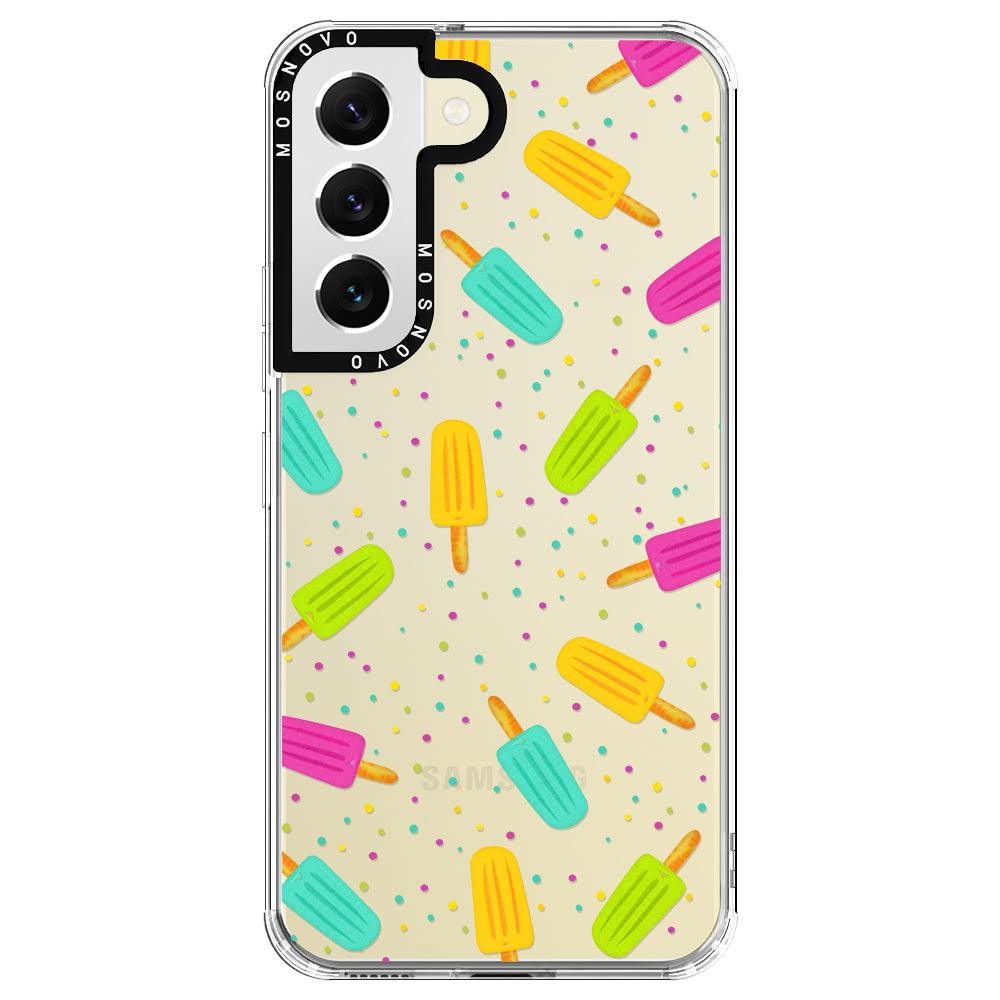 Rainbow Ice Pop Phone Case - Samsung Galaxy S22 Case - MOSNOVO