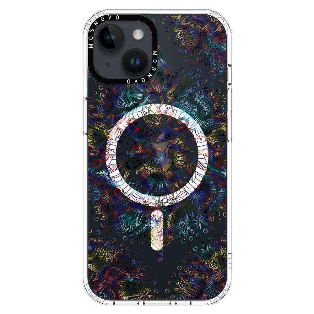 Rainbow Mandala Phone Case - iPhone 14 Case - MOSNOVO