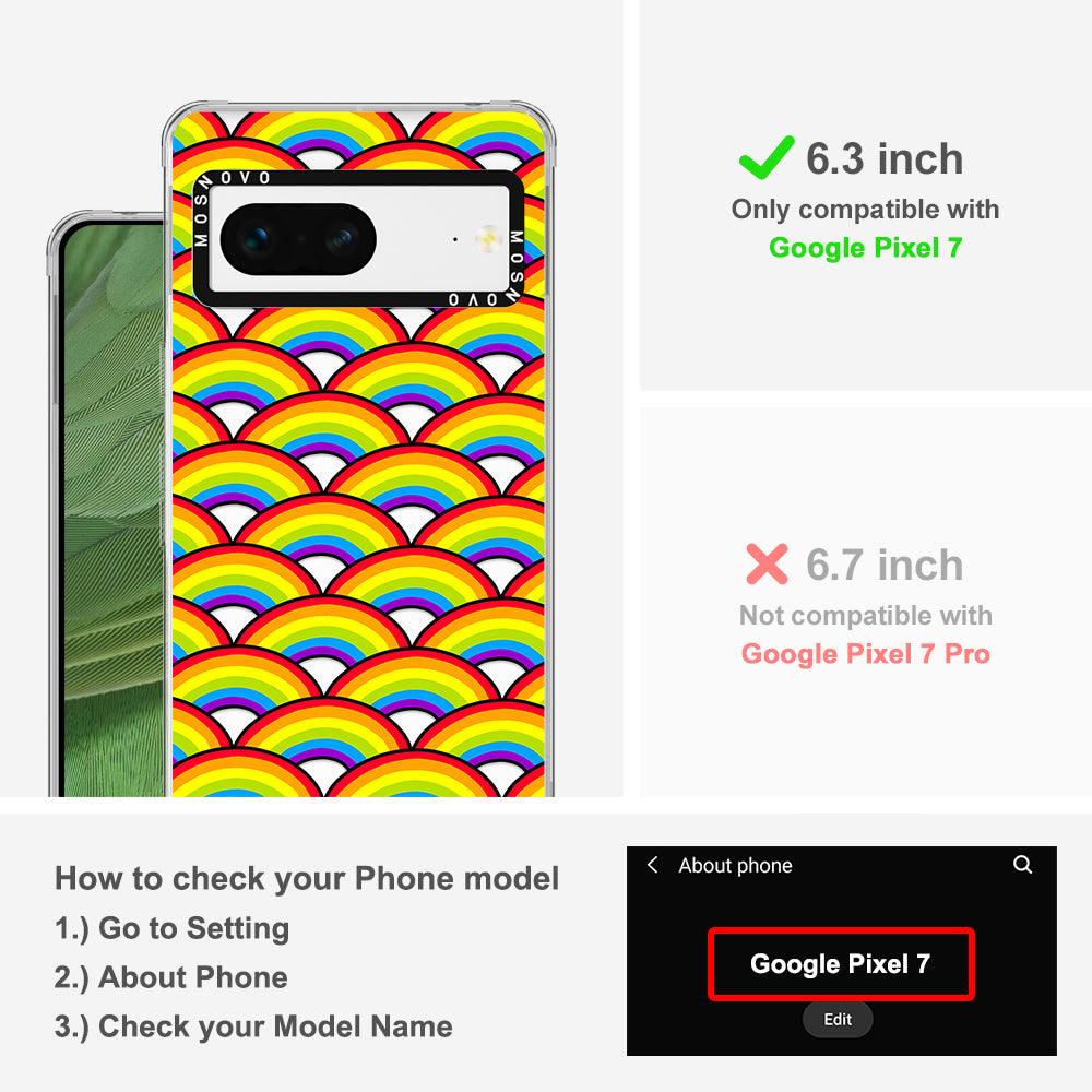 Rainbow Phone Case - Google Pixel 7 Case - MOSNOVO
