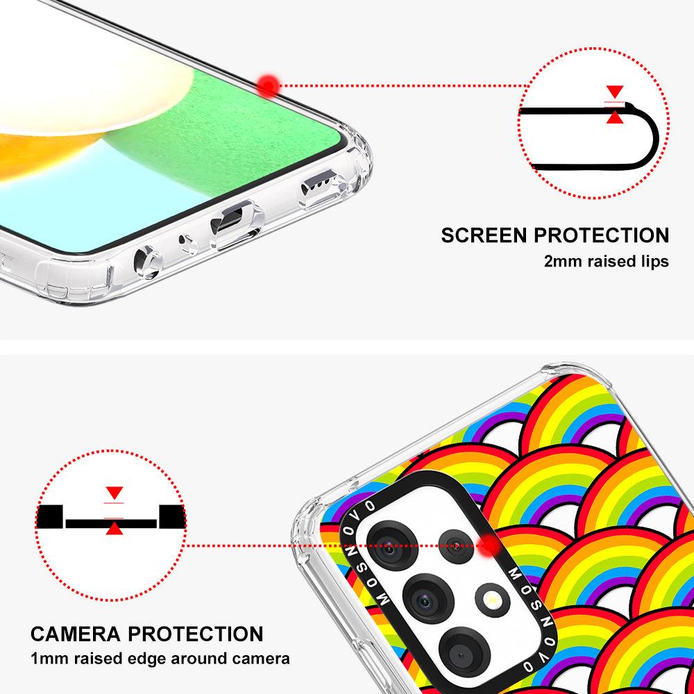Rainbow Phone Case - Samsung Galaxy A52 & A52s Case - MOSNOVO