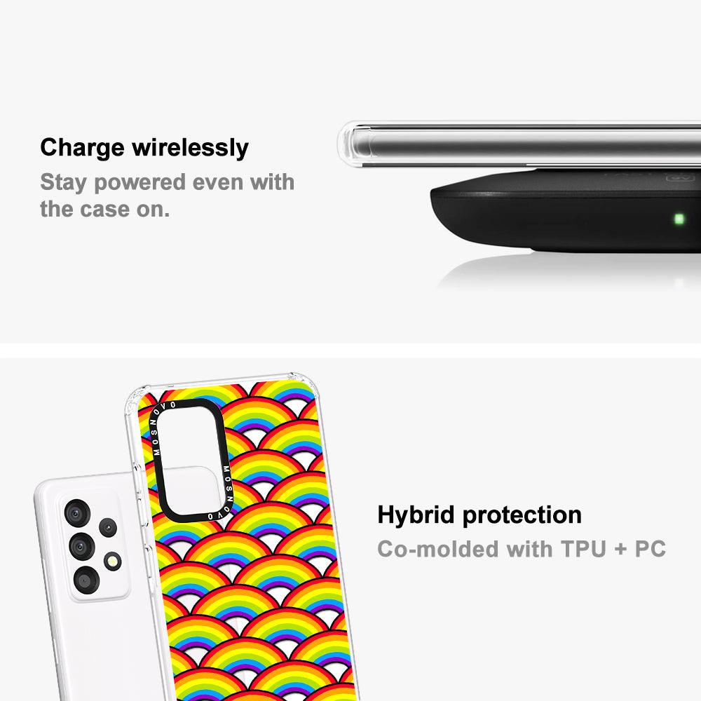 Rainbow Phone Case - Samsung Galaxy A53 Case - MOSNOVO