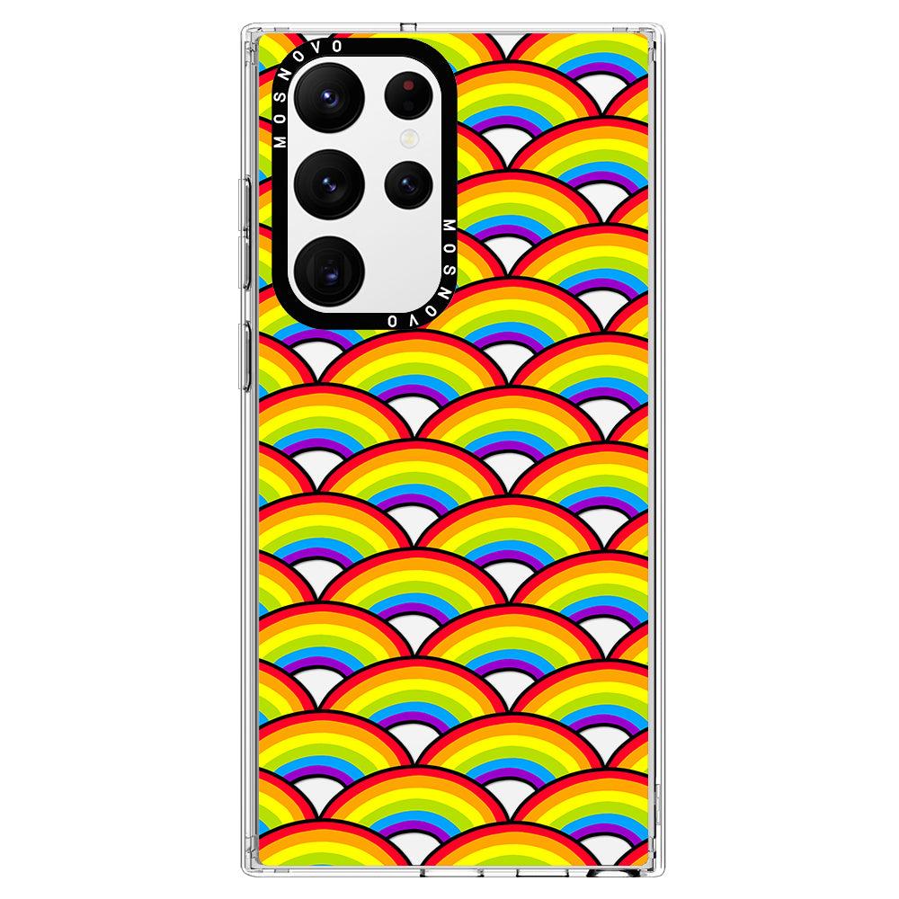 Rainbow Phone Case - Samsung Galaxy S22 Ultra Case - MOSNOVO