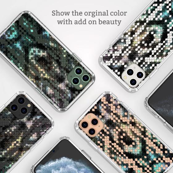 Rainbow Snake Print Phone Case - iPhone 11 Pro Max Case - MOSNOVO