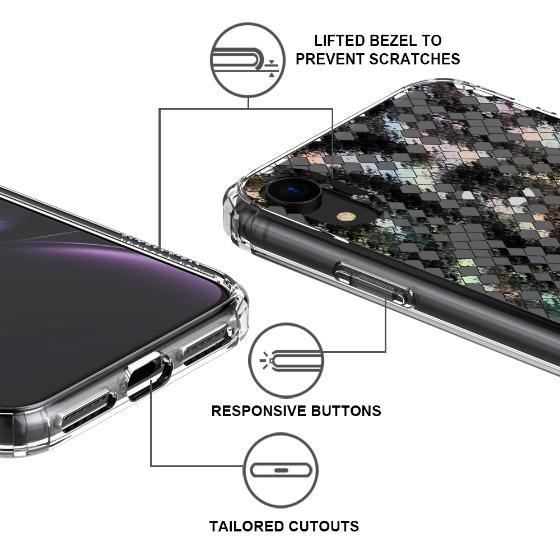 Rainbow Snake Print Phone Case - iPhone XR Case - MOSNOVO