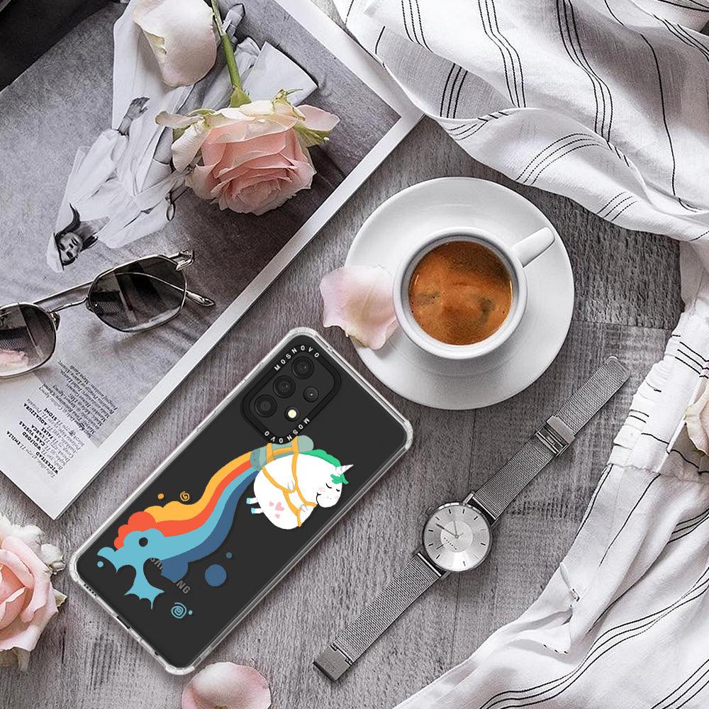 Rainbow Unicorn Phone Case - Samsung Galaxy A52 & A52s Case - MOSNOVO