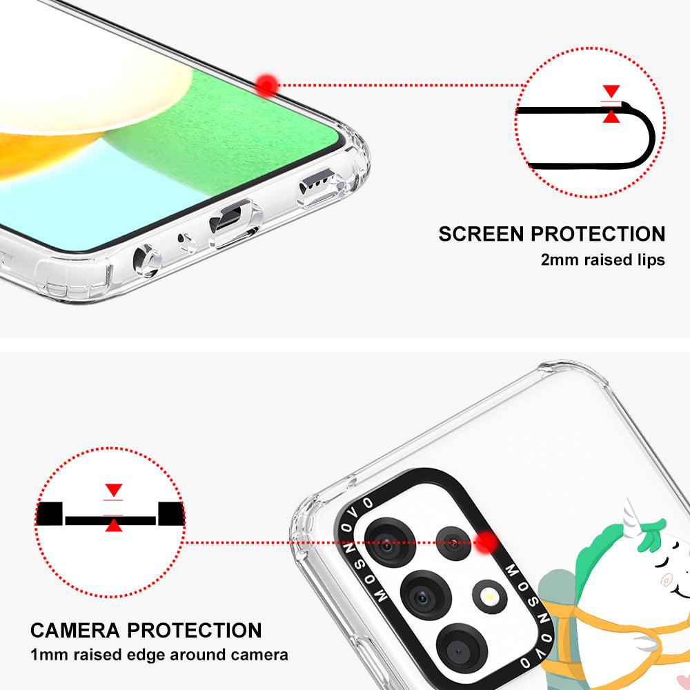 Rainbow Unicorn Phone Case - Samsung Galaxy A52 & A52s Case - MOSNOVO