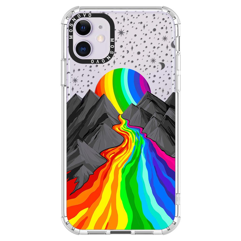 Rainbow Landscape Phone Case - iPhone 11 Case - MOSNOVO