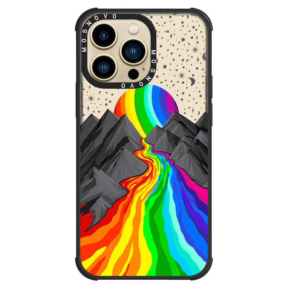 Rainbow Landscape Phone Case - iPhone 13 Pro Case - MOSNOVO