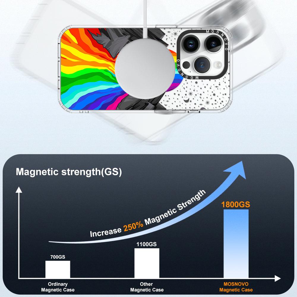 Rainbow Landscape Phone Case - iPhone 14 Pro Case - MOSNOVO