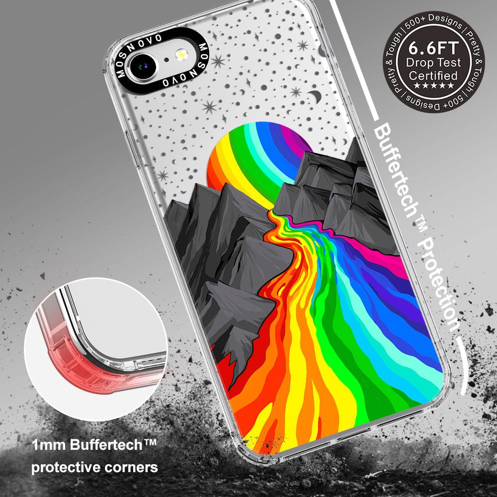 Rainbow Landscape Phone Case - iPhone SE 2020 Case - MOSNOVO